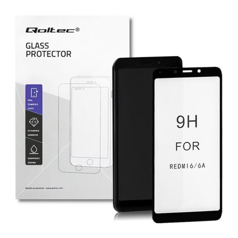 Qoltec Hartowane szkło ochronne PREMIUM do Huawei Y6 2018 | CZARNE | 5D Qoltec Hartowane szkło ochronne PREMIUM do Huawei Y6 2018 | CZARNE | 5D