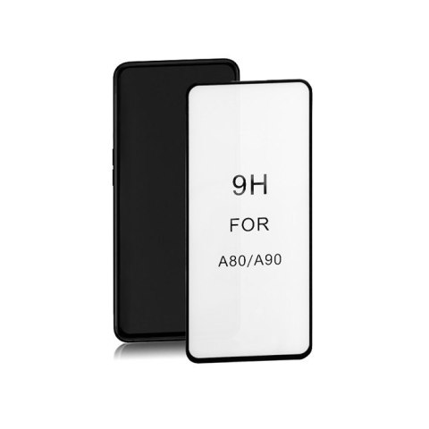 Qoltec Hartowane szkło ochronne PREMIUM do Samsung Galaxy A90 | 6D | Czarne | Pełne Qoltec Hartowane szkło ochronne PREMIUM do Samsung Galaxy A90 | 6D | Czarne | Pełne