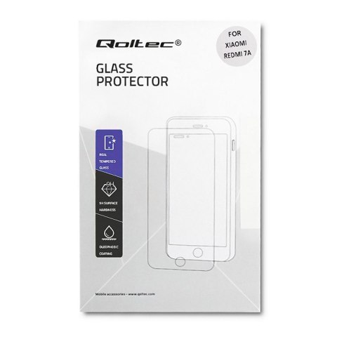 Qoltec Hartowane szkło ochronne PREMIUM do Xiaomi Redmi 7A | 9D | Czarne | Pełne Qoltec Hartowane szkło ochronne PREMIUM do Xiaomi Redmi 7A | 9D | Czarne | Pełne