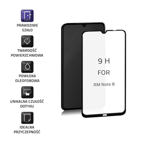 Qoltec Hartowane szkło ochronne do Xiaomi Redmi Note 8 Qoltec Hartowane szkło ochronne do Xiaomi Redmi Note 8