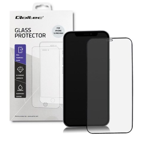 Qoltec Hybrydowe szkło ochronne PREMIUM do iPhone 12 Max PRO Qoltec Hybrydowe szkło ochronne PREMIUM do iPhone 12 Max PRO