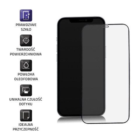 Qoltec Hybrydowe szkło ochronne PREMIUM do iPhone 12 Max PRO Qoltec Hybrydowe szkło ochronne PREMIUM do iPhone 12 Max PRO