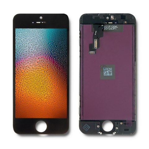 Qoltec Wyświetlacz dotykowy LCD do iPhone 5C | ramka czarna Qoltec Wyświetlacz dotykowy LCD do iPhone 5C | ramka czarna