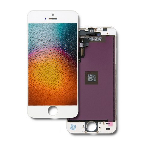 Qoltec Wyświetlacz dotykowy LCD do iPhone 5S/SE | ramka biała Qoltec Wyświetlacz dotykowy LCD do iPhone 5S/SE | ramka biała