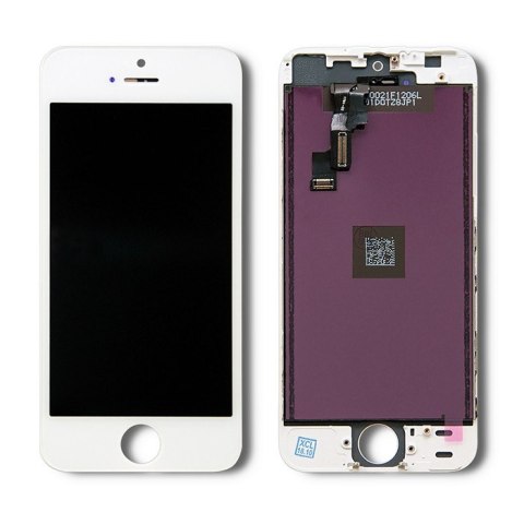 Qoltec Wyświetlacz dotykowy LCD do iPhone 5S/SE | ramka biała Qoltec Wyświetlacz dotykowy LCD do iPhone 5S/SE | ramka biała