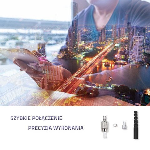 Qoltec Złącze światłowodowe FC | Multimode | 3.0mm | Zestaw montażowy | 200 szt. Qoltec Złącze światłowodowe FC | Multimode | 3.0mm | Zestaw montażowy | 200 szt.