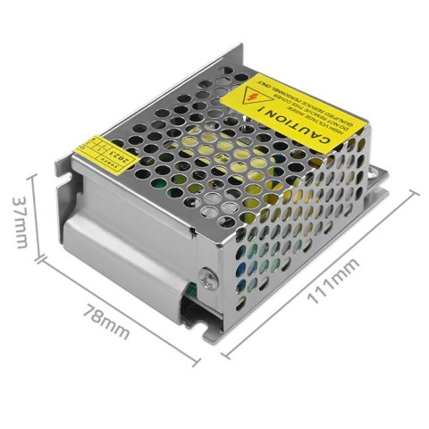 Qoltec Zasilacz impulsowy LED IP20 | 60W | 12V | 5A Qoltec Zasilacz impulsowy LED IP20 | 60W | 12V | 5A