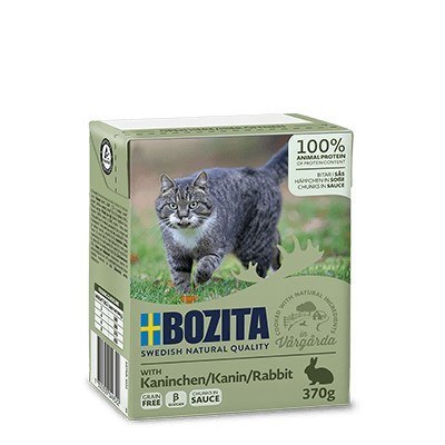 BOZITA Mięsne kawałki z królikiem w sosie 370g BOZITA Mięsne kawałki z królikiem w sosie 370g