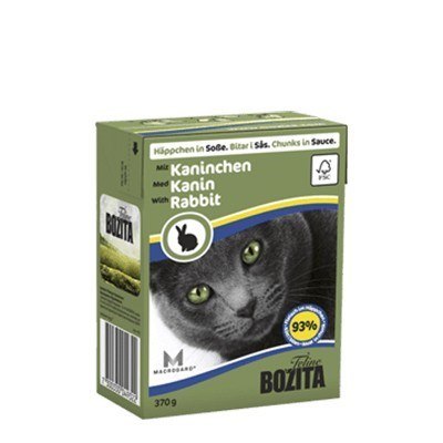 BOZITA Mięsne kawałki z królikiem w sosie 370g BOZITA Mięsne kawałki z królikiem w sosie 370g