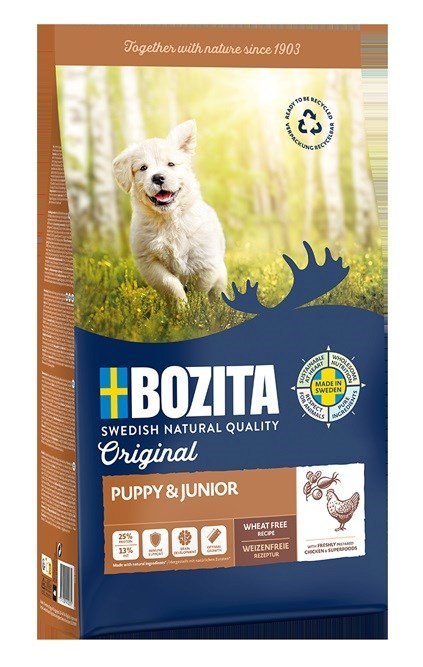 Bozita Original Puppy & Junior Kurczak - sucha karma dla psa - 12 kg Bozita Original Puppy & Junior Kurczak - sucha karma dla psa - 12 kg