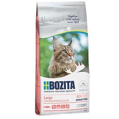 BOZITA Large Wheat free Salmon - sucha karma dla kotów dużych i długowłosych - 2kg BOZITA Large Wheat free Salmon - sucha karma dla kotów dużych i długowłosych - 2kg