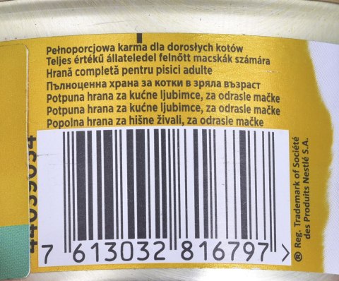 Gourmet Gold mokra karma dla kota z królikiem 85g Gourmet Gold mokra karma dla kota z królikiem 85g