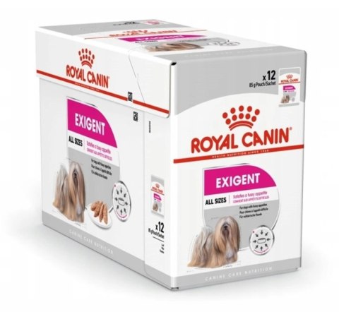 ROYAL CANIN CCN EXIGENT LOAF - mokra karma dla psa dorosłego - 12x85g ROYAL CANIN CCN EXIGENT LOAF - mokra karma dla psa dorosłego - 12x85g