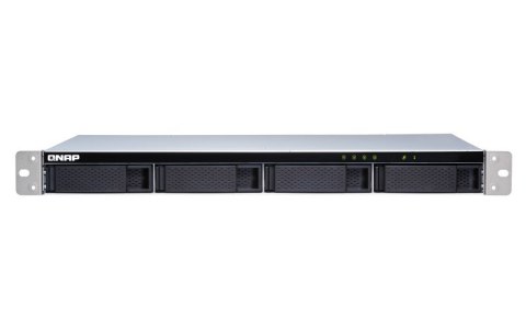 Qnap TL-R400S Expansion unit, 1U rackmount, 4x 2.5/3.5" SATA, with a QXP-400eS-A1164 PCIe SATA host card and 1 SFF-8088 to SFF-8 Qnap TL-R400S Expansion unit, 1U rackmount, 4x 2.5/3.5" SATA, with a QXP-400eS-A1164 PCIe SATA host card and 1 SFF-8088 to SFF-8