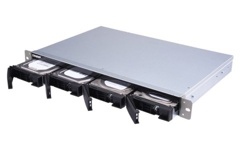 Qnap TL-R400S Expansion unit, 1U rackmount, 4x 2.5/3.5" SATA, with a QXP-400eS-A1164 PCIe SATA host card and 1 SFF-8088 to SFF-8 Qnap TL-R400S Expansion unit, 1U rackmount, 4x 2.5/3.5" SATA, with a QXP-400eS-A1164 PCIe SATA host card and 1 SFF-8088 to SFF-8