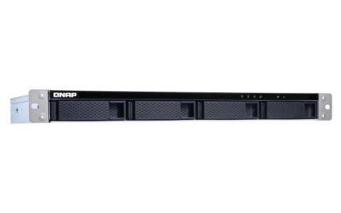 Qnap TL-R400S Expansion unit, 1U rackmount, 4x 2.5/3.5" SATA, with a QXP-400eS-A1164 PCIe SATA host card and 1 SFF-8088 to SFF-8 Qnap TL-R400S Expansion unit, 1U rackmount, 4x 2.5/3.5" SATA, with a QXP-400eS-A1164 PCIe SATA host card and 1 SFF-8088 to SFF-8