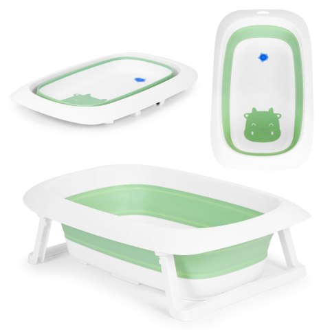 Wanienka dla dzieci wanna zielona składana z odpływem 81 cm - Krówka ECOTOYS Wanienka dla dzieci wanna zielona składana z odpływem 81 cm - Krówka ECOTOYS