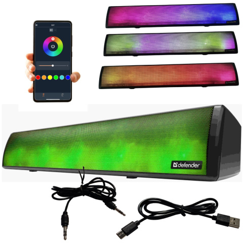 GŁOŚNIK DEFENDER SOUNDBAR Z8 10W LED BLUETOOTH GŁOŚNIK DEFENDER SOUNDBAR Z8 10W LED BLUETOOTH