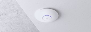 Acces Point Wi-Fi 6 Ubiquti UniFi U6+ 2.4GHz(2x2)/5GHz(2x2) PoE 1x1G