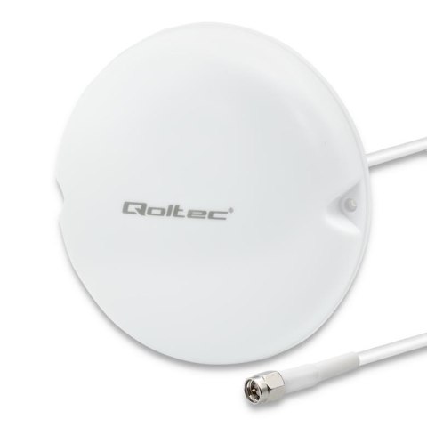 Antena 5G LTE Qoltec sufitowa | 5dBi | 50W | Wewnętrzna Antena 5G LTE Qoltec sufitowa | 5dBi | 50W | Wewnętrzna