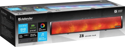 GŁOŚNIK DEFENDER SOUNDBAR Z8 10W LED BLUETOOTH GŁOŚNIK DEFENDER SOUNDBAR Z8 10W LED BLUETOOTH