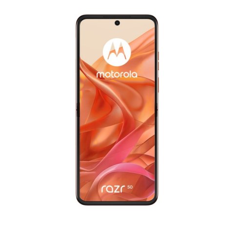 Smartphone MOTOROLA Moto Razr 50 8/256 GB Spritz Orange 256 GB Pomarańczowy PB200014PL Smartphone MOTOROLA Moto Razr 50 8/256 GB Spritz Orange 256 GB Pomarańczowy PB200014PL