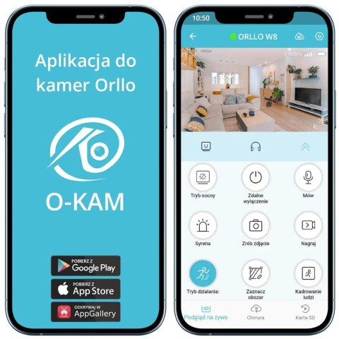 Kamera IP Orllo Mini Kamera Bezprzewodowa GSM 4G LTE ORLLO W8 PRO SIM Kamera IP Orllo Mini Kamera Bezprzewodowa GSM 4G LTE ORLLO W8 PRO SIM