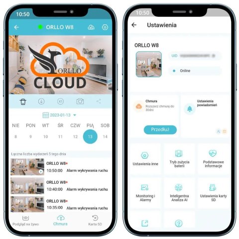 Kamera IP Orllo Mini Kamera Bezprzewodowa GSM 4G LTE ORLLO W8 PRO SIM Kamera IP Orllo Mini Kamera Bezprzewodowa GSM 4G LTE ORLLO W8 PRO SIM