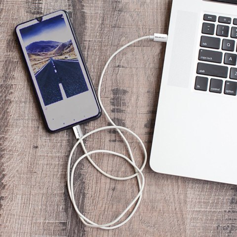 Qoltec Kabel USB 2.0 typ C | USB 2.0 typ C 60W | QC 3.0 | PD | 1.5m | Biały Qoltec Kabel USB 2.0 typ C | USB 2.0 typ C 60W | QC 3.0 | PD | 1.5m | Biały