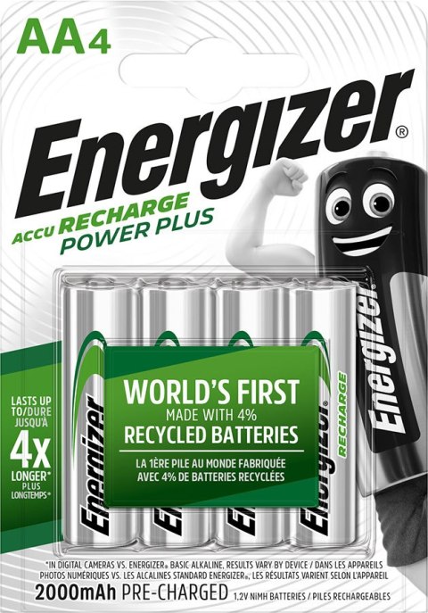 AKUMULATOR ENERGIZER POWER PLUS AA HR6/4 2000mAh AKUMULATOR ENERGIZER POWER PLUS AA HR6/4 2000mAh