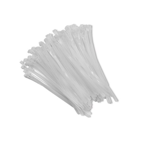 Qoltec Opaski zaciskowe wielorazowe | 7.2 * 300mm | Nylon UV | Białe Qoltec Opaski zaciskowe wielorazowe | 7.2 * 300mm | Nylon UV | Białe