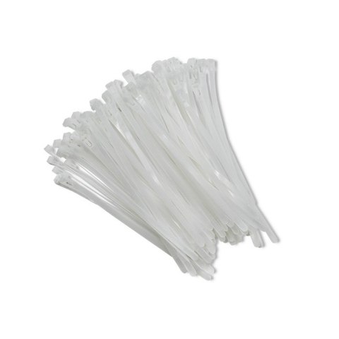 Qoltec Opaski zaciskowe wielorazowe/trytytki | 7.2 * 200mm | Nylon UV | Białe Qoltec Opaski zaciskowe wielorazowe/trytytki | 7.2 * 200mm | Nylon UV | Białe