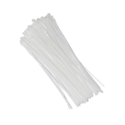 Qoltec Opaski zaciskowe wielorazowe/trytytki | 7.2 * 350mm | Nylon UV | Białe Qoltec Opaski zaciskowe wielorazowe/trytytki | 7.2 * 350mm | Nylon UV | Białe