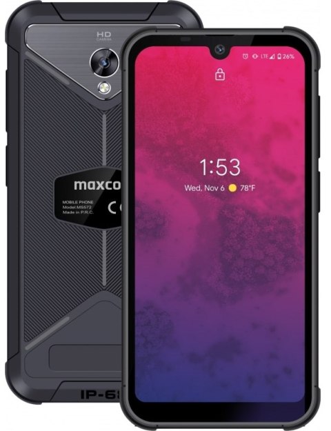Smartphone MAXCOM Smart MS572 Strong 32 GB Czarny 5908235975924 Smartphone MAXCOM Smart MS572 Strong 32 GB Czarny 5908235975924