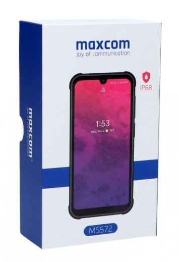 Smartphone MAXCOM Smart MS572 Strong 32 GB Czarny 5908235975924 Smartphone MAXCOM Smart MS572 Strong 32 GB Czarny 5908235975924