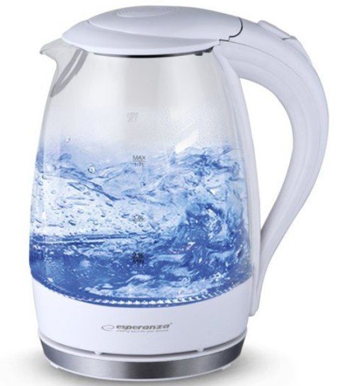 Czajnik ESPERANZA Salto Angel Biały (1.7L /2200W /Biały-przezroczysty ) Czajnik ESPERANZA Salto Angel Biały (1.7L /2200W /Biały-przezroczysty )