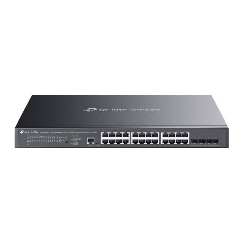 Switch zarządzalny TP-Link SG3428XMPP L2+ Omada 24x1GE 16x PoE+ 8x PoE++ 500W 4xSFP+ 10GE Switch zarządzalny TP-Link SG3428XMPP L2+ Omada 24x1GE 16x PoE+ 8x PoE++ 500W 4xSFP+ 10GE