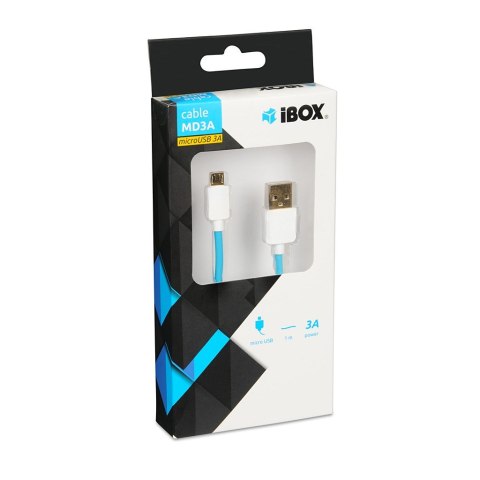 IBOX KABEL MICRO USB 3A MD3A IBOX KABEL MICRO USB 3A MD3A