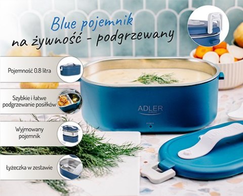 Pojemnik na żywność - podgrzewany - metalowy pojemnik Pojemnik na żywność - podgrzewany - metalowy pojemnik