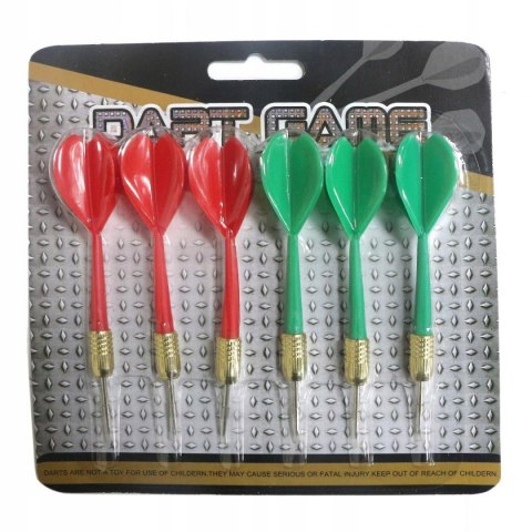 Rzutki do Gry w Darta - 6 Steel Ostre 6g Rzutki do Gry w Darta - 6 Steel Ostre 6g