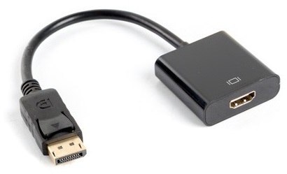 Adapter LANBERG AD-0009-BK DisplayPort - HDMI Adapter LANBERG AD-0009-BK DisplayPort - HDMI
