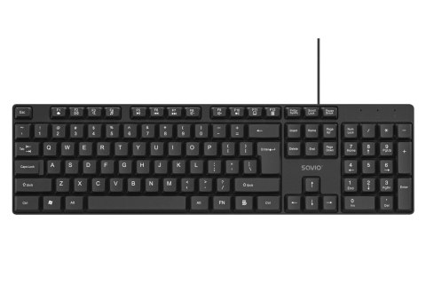 Klawiatura przewodowa SAVIO KB-01 Klawiatura przewodowa SAVIO KB-01