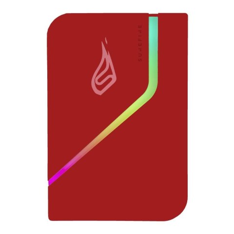 Dysk zewnętrzny SSD SureFire PyroDrive Gaming 2TB USB 3.2 Gen 1 (460/440 MB/s) czerwony Dysk zewnętrzny SSD SureFire PyroDrive Gaming 2TB USB 3.2 Gen 1 (460/440 MB/s) czerwony