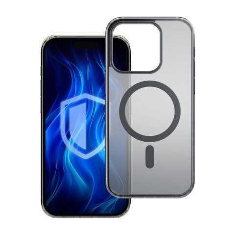 Etui na Apple iPhone 13 Pro Max - 3mk Frosty MagCase Black Etui na Apple iPhone 13 Pro Max - 3mk Frosty MagCase Black