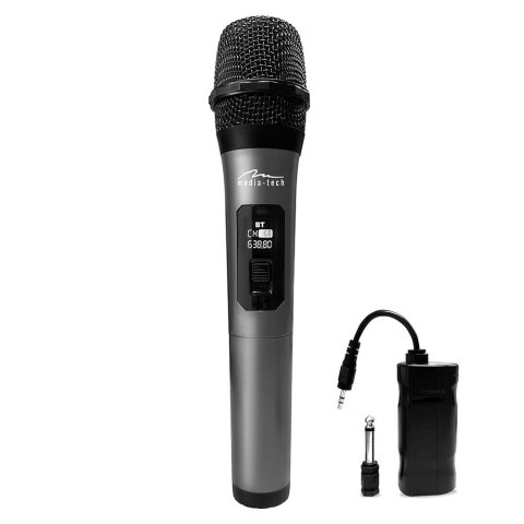 Mikrofon sceniczny bezprzewodowy Media-Tech MIC HERO WIRELESS MT398 Mikrofon sceniczny bezprzewodowy Media-Tech MIC HERO WIRELESS MT398