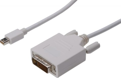 ASSMANN Mini DisplayPort - DVI-D 2 m 2m /s1x Mini DisplayPort (wtyk) 1x DVI-D (wtyk) ASSMANN Mini DisplayPort - DVI-D 2 m 2m /s1x Mini DisplayPort (wtyk) 1x DVI-D (wtyk)