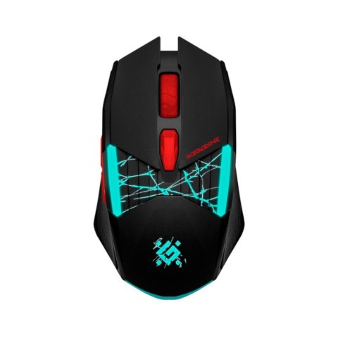 Mysz bezprzewodowa Defender HORRODINE GM-237 optyczna 3200dpi czarna RGB AKUMULATOR 6 przycisków Gaming Mysz bezprzewodowa Defender HORRODINE GM-237 optyczna 3200dpi czarna RGB AKUMULATOR 6 przycisków Gaming