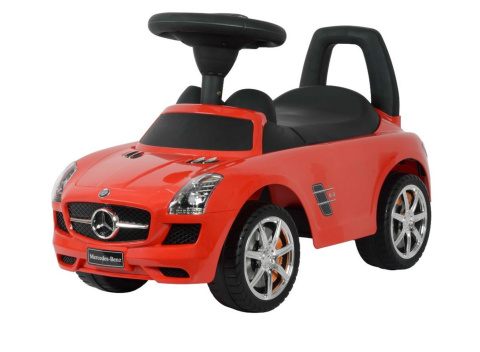 JEŹDZIK, PCHACZ MERCEDES CZERWONY SLS