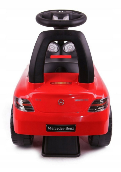JEŹDZIK, PCHACZ MERCEDES CZERWONY SLS