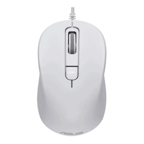 Mysz przewodowa ASUS MU101C optyczna 3200DPI biała Mysz przewodowa ASUS MU101C optyczna 3200DPI biała